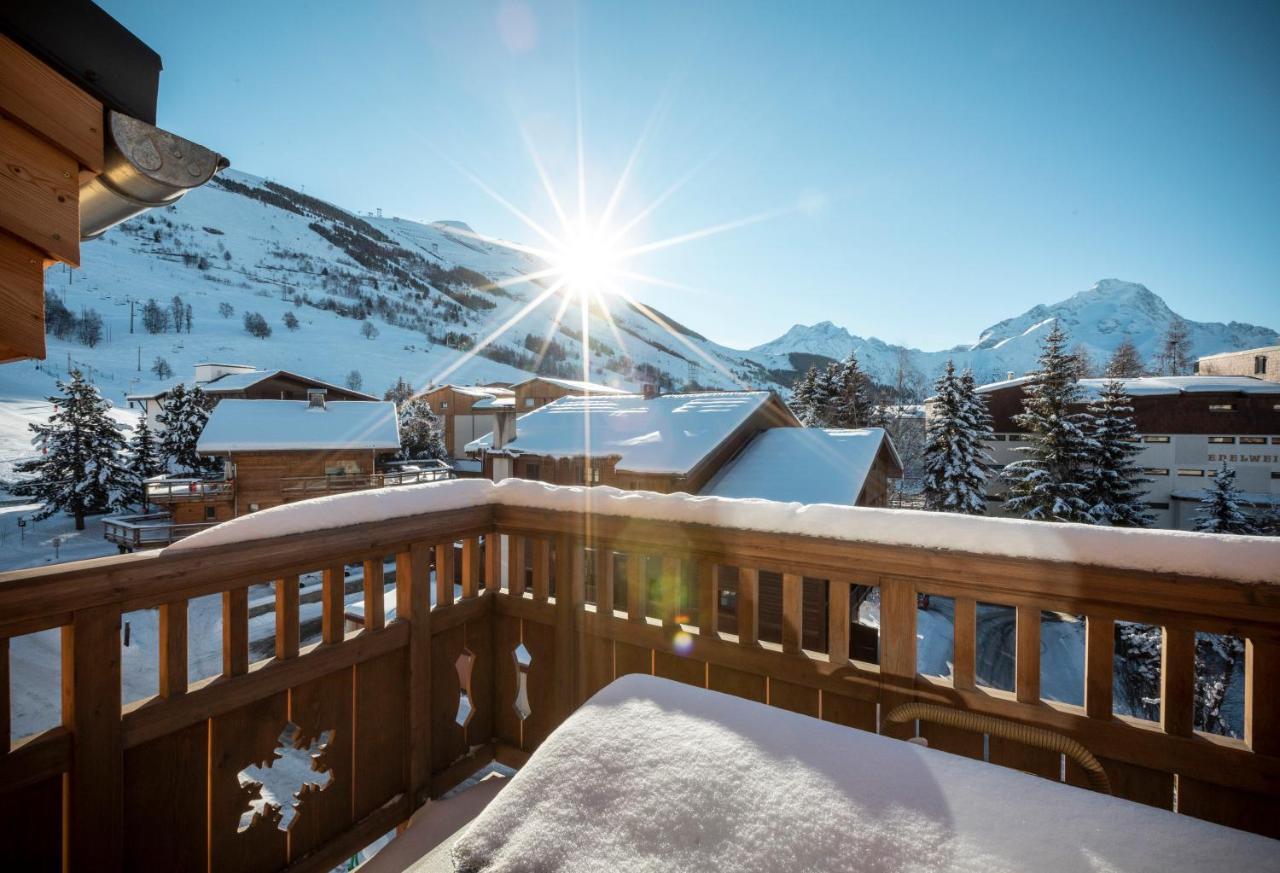 Aparthotel Terresens - Neige Et Soleil Les Deux Alpes Exteriér fotografie