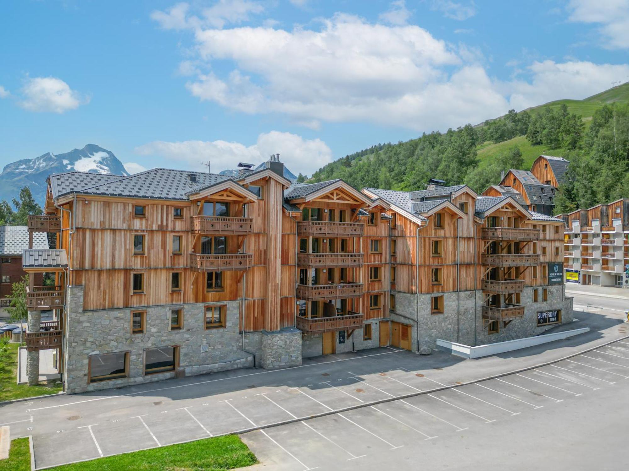 Aparthotel Terresens - Neige Et Soleil Les Deux Alpes Exteriér fotografie